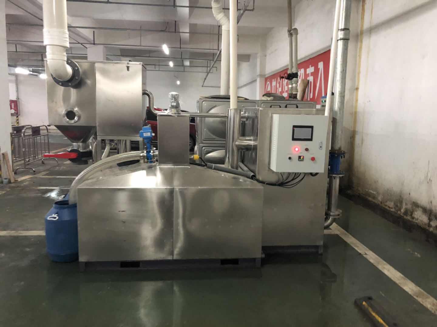 世紀(jì)華聯(lián)大型超市餐飲廢水隔油提升一體設(shè)備安裝圖 世紀(jì)華聯(lián)大型超市餐飲廢水隔油提升一體設(shè)備安裝圖